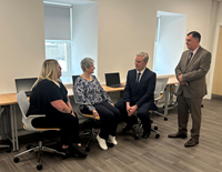 Port Glasgow Community Hub official opening.
